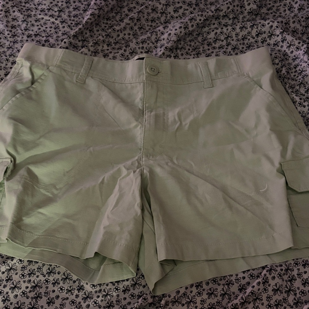 Lee Women's Mint Cargo Shorts